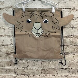 Kids Llama Drawstring Backpack